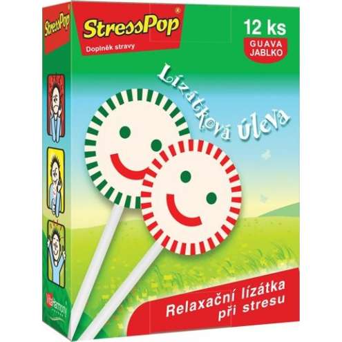 VitaHarmony StressPop 12 lízátek